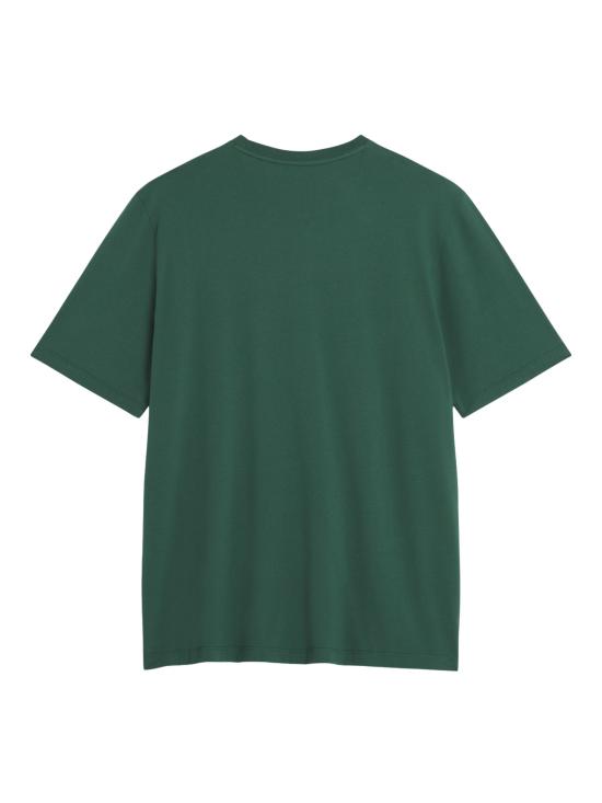 26SS 메종키츠네 폭스 헤드 레귤러 티셔츠 PM00107KJ7026 P399 Green - MAISON KITSUNE