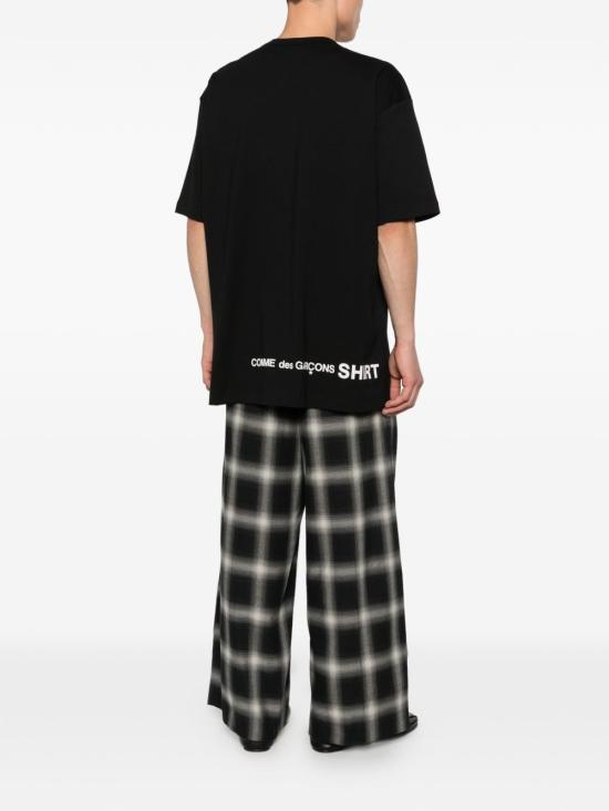 26SS 꼼데가르송 반팔 티셔츠 FQ T008 S26 1 Black - COMME DES GARCONS
