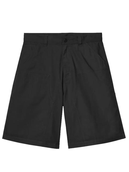 26SS 칼하트 WIP 포스탈 더블 니 쇼츠 I036138 89 XX BLACK