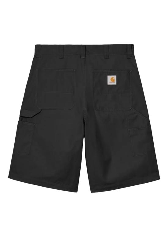 26SS 칼하트 WIP 포스탈 더블 니 쇼츠 I036138 89 XX BLACK - CARHARTT WIP