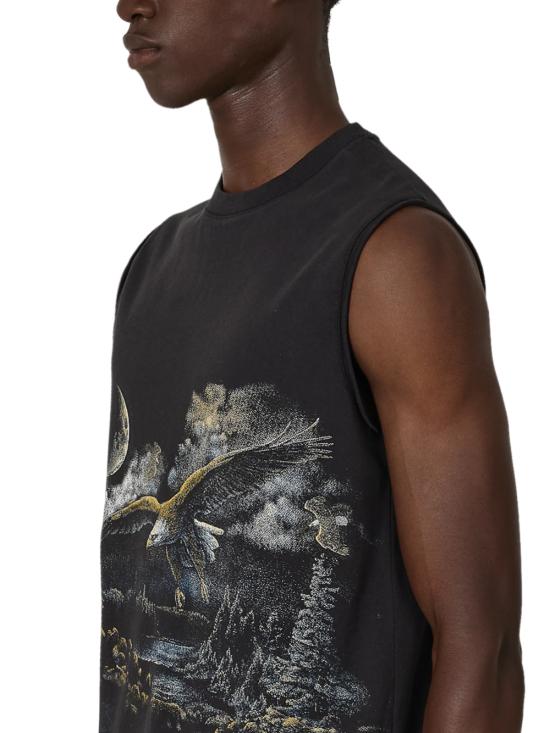 26SS 로아 민소매 티셔츠 YBMW021JY02 BLK0020 Black - ROA