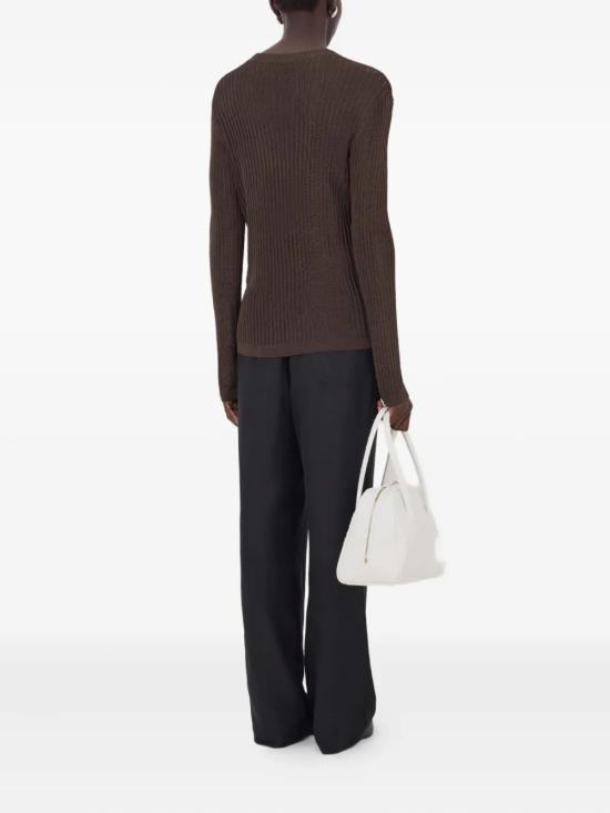 26SS 루루 드 세종 스웨터 HEDORA BROWN Brown - LOULOU DE SAISON