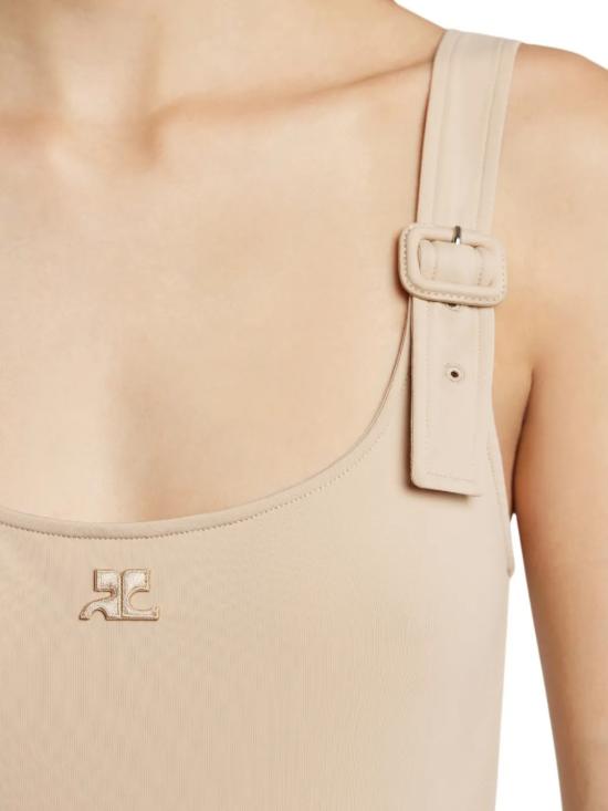 26SS 쿠레쥬 원피스 수영복 126JMB055PA0043 1068 Sahara - COURREGES