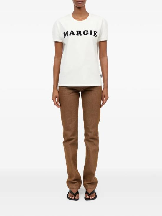26SS MM6 메종마르지엘라 반팔 티셔츠 S62GD0212 M20108 101 White - MM6 MAISON MARGIELA