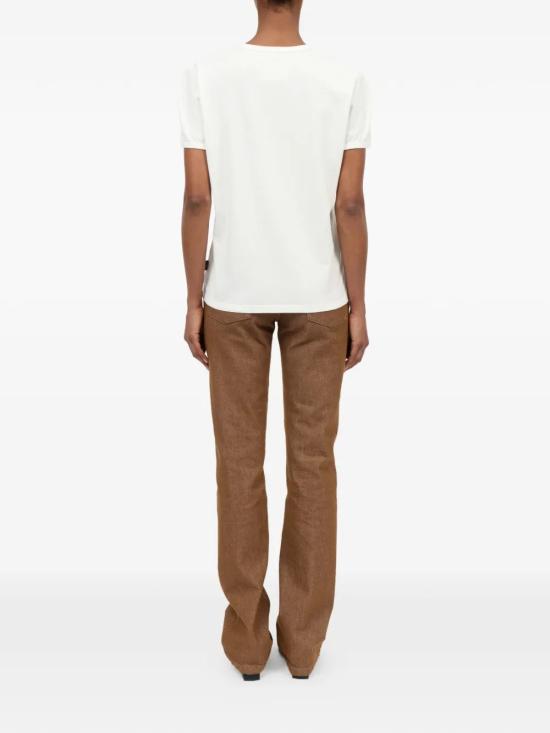 26SS MM6 메종마르지엘라 반팔 티셔츠 S62GD0212 M20108 101 White - MM6 MAISON MARGIELA
