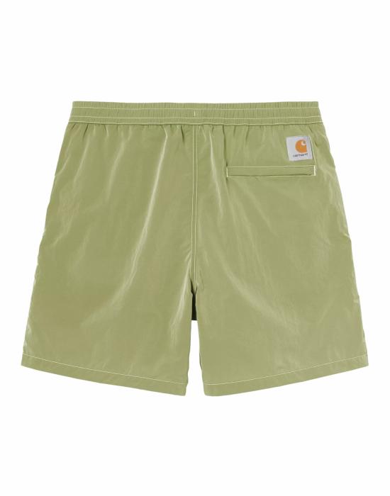 26SS 칼하트 WIP 캔비 스윔 트렁크 I034570 3N8 XX Green white - CARHARTT WIP