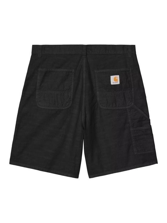 26SS 칼하트 WIP 월터 싱글 니 쇼츠 I036491 89 GD Black - CARHARTT WIP