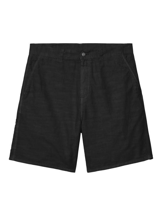 26SS 칼하트 WIP 월터 싱글 니 쇼츠 I036491 89 GD Black