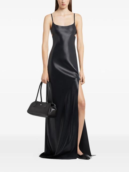 26SS 쿠레쥬 미디 원피스 126CRO771AC0035 9999 Black - COURREGES