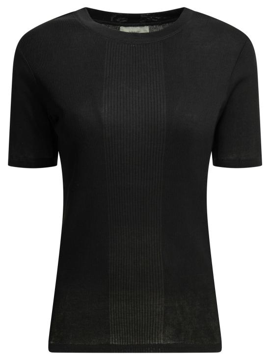 26SS 루루 드 세종 반팔 티셔츠 AVALYN LDS BLACK Black