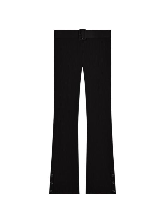 26SS 쿠레쥬 스트레이트 팬츠 126MPA677FI0001 9999 Black