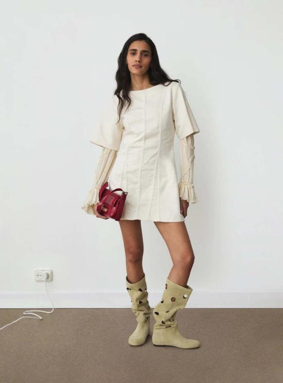  [키즈] LAAGAM 원피스 키즈 라감 로제트 숏 드레스 - LAAGAM