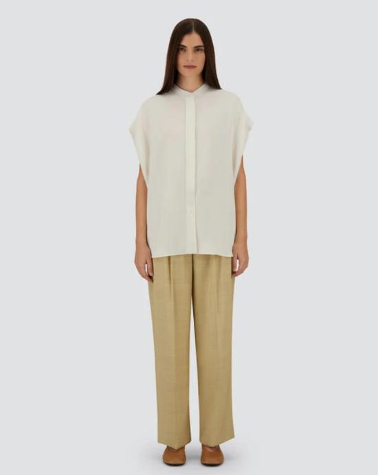 26SS 에르노 블라우스 BL000045D 12875S1100 Beige - HERNO