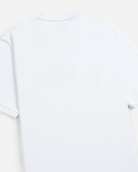 26SS 아미 스몰 하트 로고 폴로 티셔츠 BFUPL001760 100 - AMI