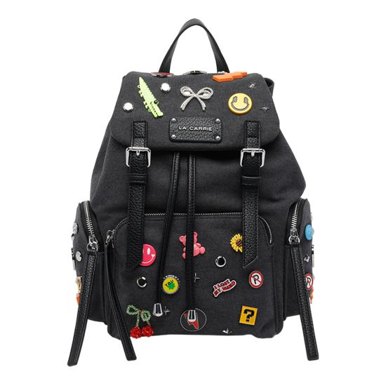 26SS 라캐리 백팩 161MZS343CAS BLA Black