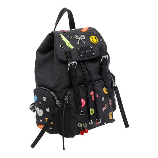 26SS 라캐리 백팩 161MZS343CAS BLA Black - LA CARRIE