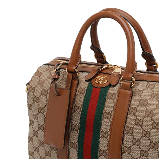 26SS 구찌 오피디아 미디움 보스턴 백 857595 FAFUF9870 Brown - GUCCI