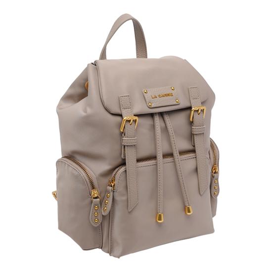 26SS 라캐리 백팩 161MZS342NYS TAU Beige - LA CARRIE