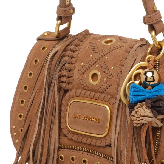 26SS 라캐리 숄더백 161MFG474SUE CUO Brown - LA CARRIE
