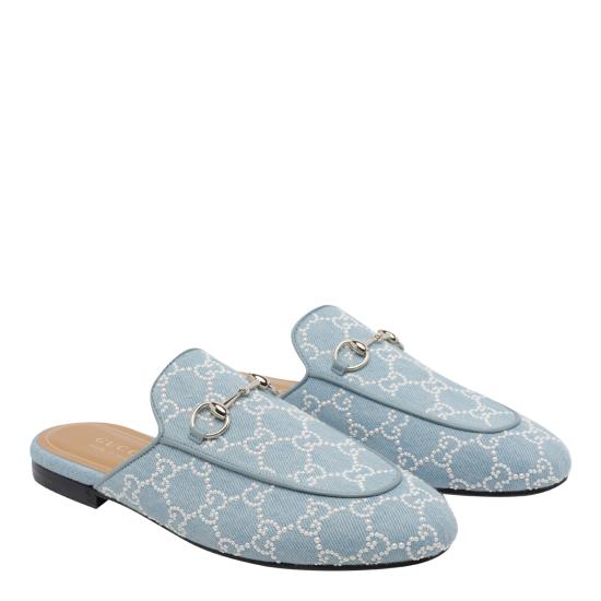 26SS 구찌 뮬/슬리퍼 861711 FAFTM4963 Blue - GUCCI