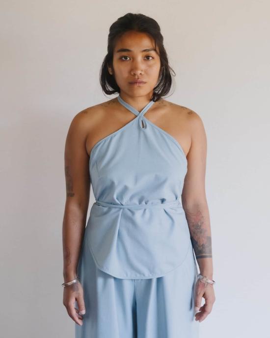  베이스레인지 민소매 티셔츠 시리즈 탑