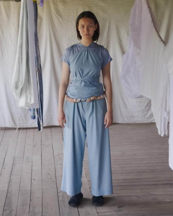  베이스레인지 민소매 티셔츠 시리즈 탑 - BASERANGE