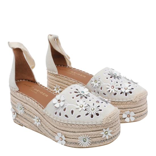 25FW 커트가이거 샌들 4352644209 BONE COMB White - KURT GEIGER