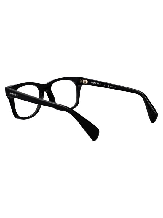 26SS 알렉산더 맥퀸 안경 AM0551O 001 black - ALEXANDER MCQUEEN
