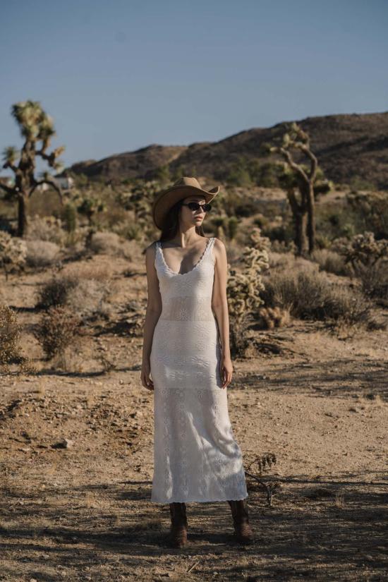  넬로 준 롱 원피스 준 맥시 드레스