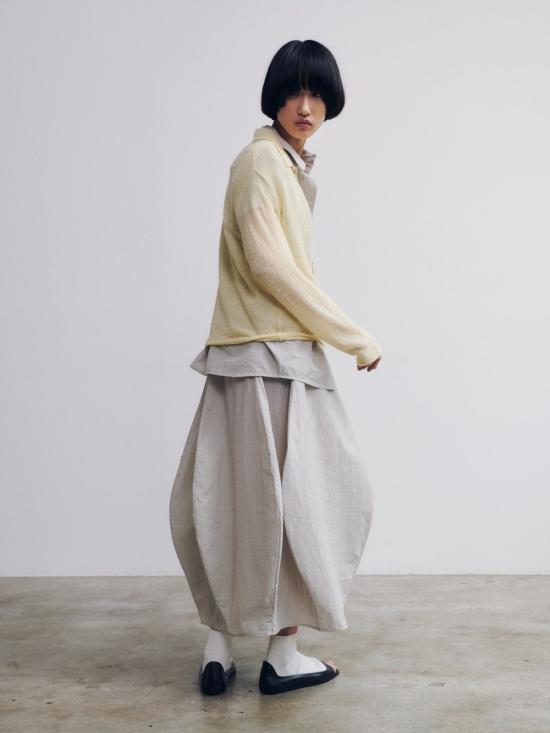  러스 가디건 루스 비쿠 폴로  버터 - RUS