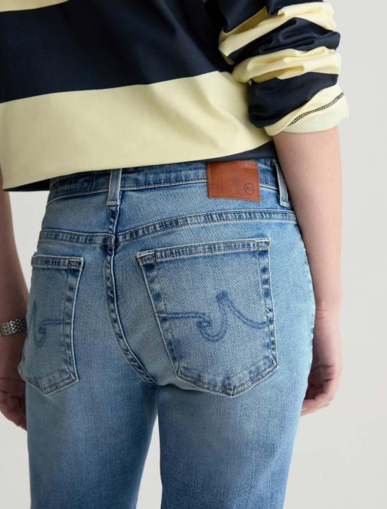  아드리아노 골드슈미드 데님 팬츠 Adriano Goldschmied Sandra 스트레이트 레그 진 - ADRIANO GOLDSCHMIED