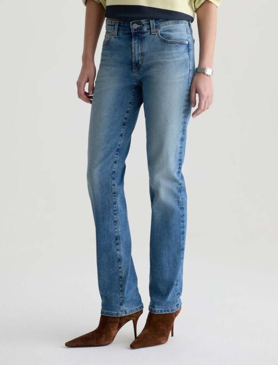  아드리아노 골드슈미드 데님 팬츠 Adriano Goldschmied Sandra 스트레이트 레그 진 - ADRIANO GOLDSCHMIED