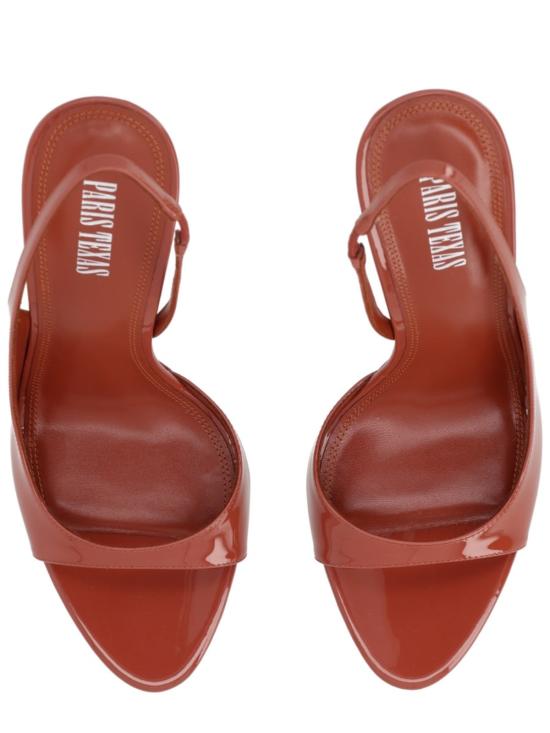  파리텍사스 힐/펌프스 파리 텍사스 리디아 슬링백 레드 - PARIS TEXAS