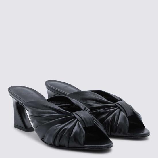  펜디 뮬/슬리퍼 가죽  블랙 - FENDI