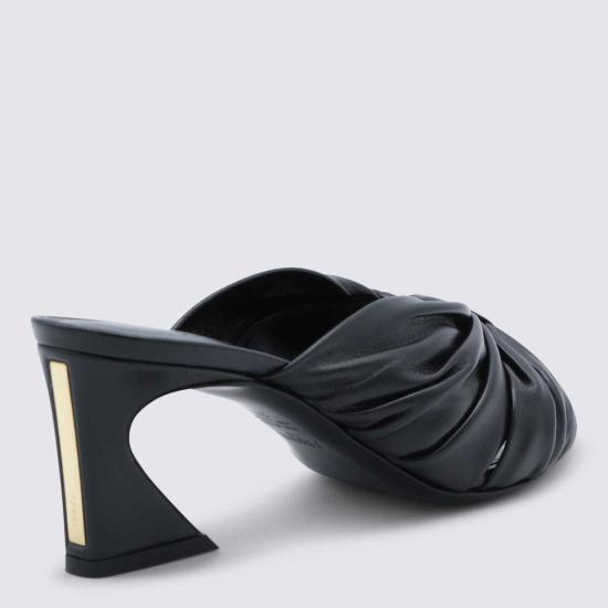  펜디 뮬/슬리퍼 가죽  블랙 - FENDI