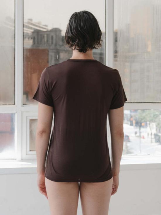  베이스레인지 반팔 티셔츠 택타일 티 대나무 라이오셀 - BASERANGE