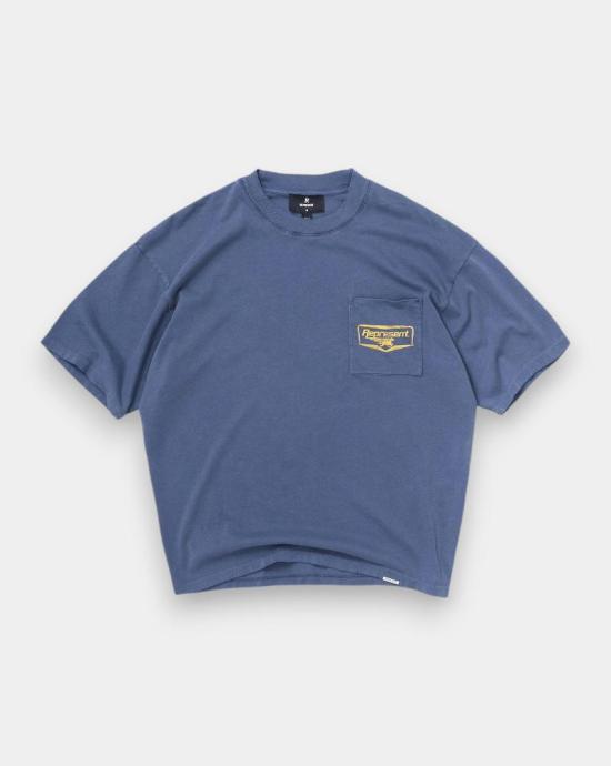 26SS 리프레젠트 셔츠 MLM100596 Blue