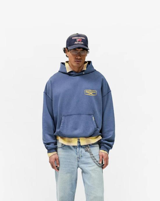 26SS 리프레젠트 후드 티셔츠 MLM100611 Blue - REPRESENT