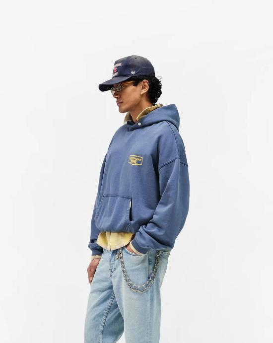 26SS 리프레젠트 후드 티셔츠 MLM100611 Blue - REPRESENT