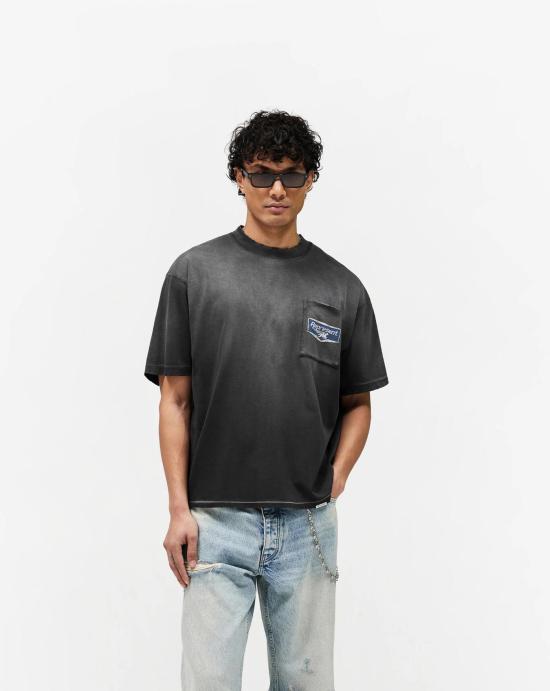 26SS 리프레젠트 반팔 티셔츠 MLM100596 04 Stained black - REPRESENT