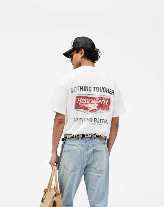 26SS 리프레젠트 반팔 티셔츠 MLM100596 72 Flat white - REPRESENT