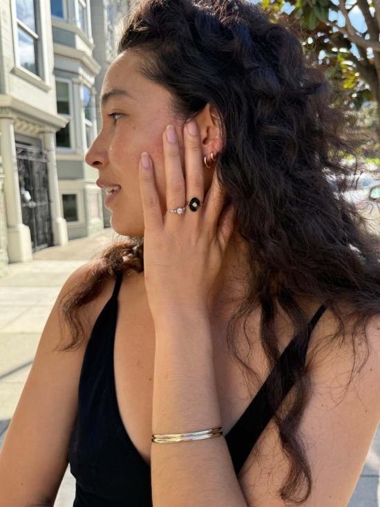  Monade 팔찌 모나드 쁘띠 돔 뱅글 2.5 셀러브레이션 - MONADE