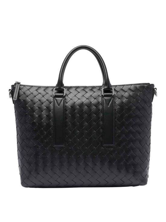 25SS 보테가베네타 인트레치아토 소프트 브리프케이스 815784V2HL18803 Black