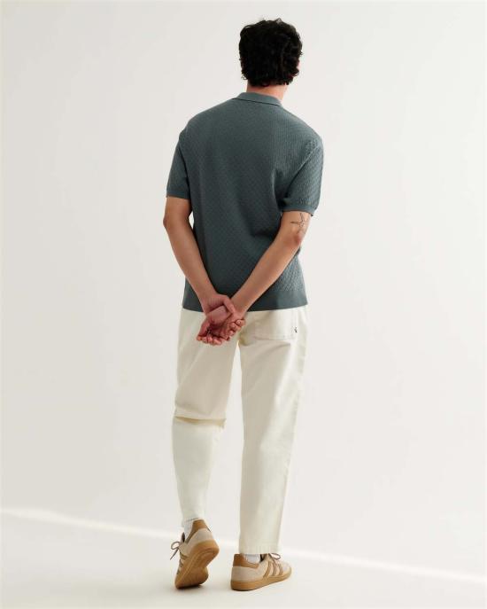  왁스 런던 폴로 티셔츠 레트로 다이아몬드 네이플스 SS 폴로 - WAX LONDON