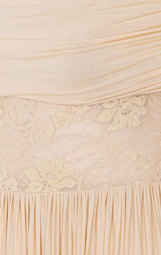  짐머만 롱 원피스 스트레치 레이스 드레스 베이지 - ZIMMERMANN
