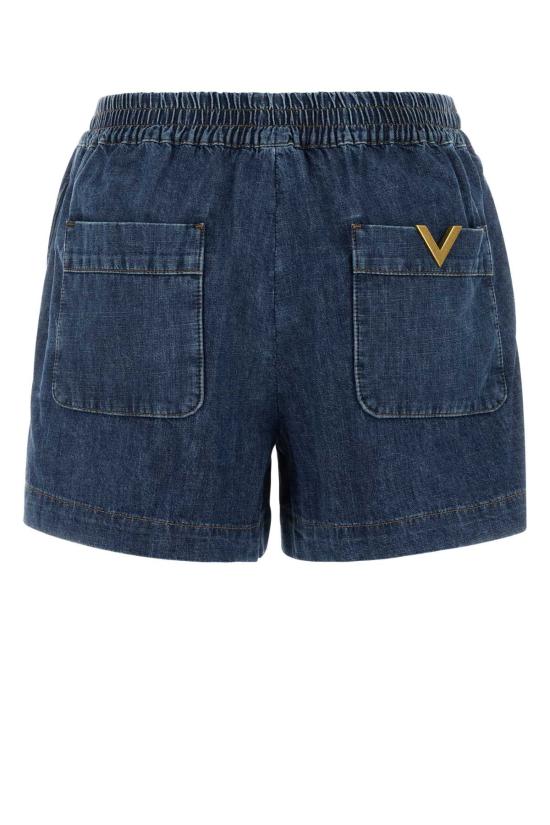 26SS 발렌티노 가라바니 데님 숏팬츠 8B3DD5509YA 558 Blue - VALENTINO GARAVANI