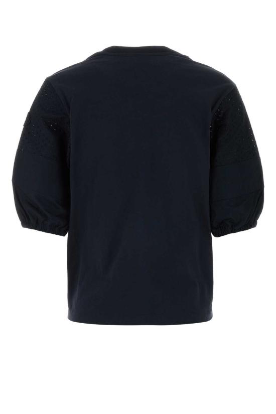 26SS 몽클레어 반팔 티셔츠 L10938C0004589AUO 742 Blue - MONCLER