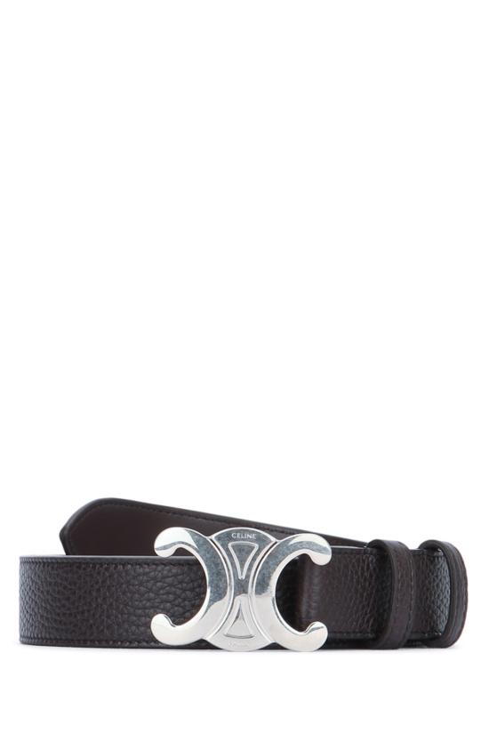 26SS 셀린느 가죽 벨트 45BIE3AUY 19ES ESPRESSO