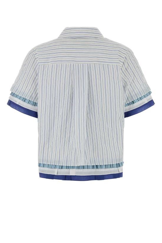 26SS 로에베 셔츠 S540Y05XCW WHITEMULTICOLOR Stripped - LOEWE