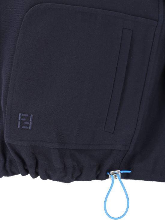 26SS 펜디 데님 패브릭 블루종 FW1433 AYUD F0QG0 Blue - FENDI